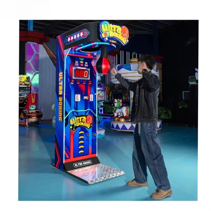 Customized Amusement Game Coin - огляд і ціна Boxing Machine Arcade