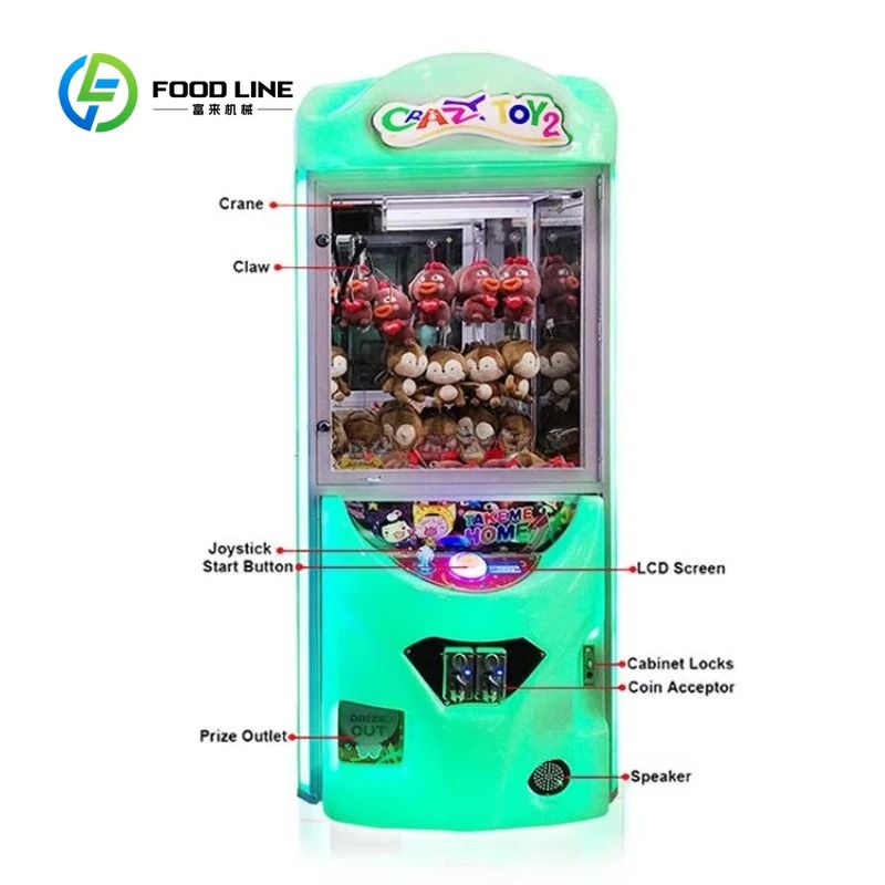 Customized Coin Operated Arcad - огляд і ціна Arcade Toy Vending Machine