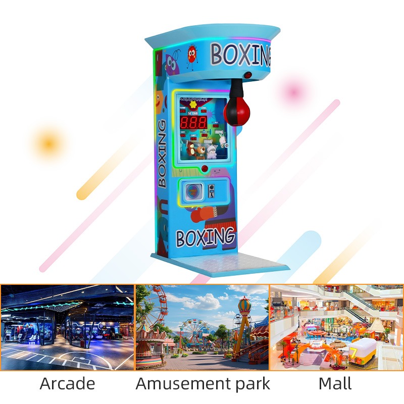 Custom Coin Operated Boxing Pu - огляд і ціна Boxing Machine Arcade